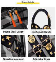 Mochila Transparente Duradera Para Mujer TINYAT Impermeable Pequeña Capacidad Color Sólido Para Viajes Música Conciertos - details 13