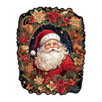 Rompecabezas 3D De Madera Dificultad Alta De Santa Claus Personalizado Juguete Educativo Para Niños Y Adultos Regalo Familiar Interactivo - details 0