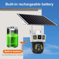 Cámara Solar Inalámbrica 6K 12MP HD Con Visión Nocturna Y Detección De Movimiento Humano Cámara De Seguridad CCTV PTZ WiFi 4G SIM Card - details 8