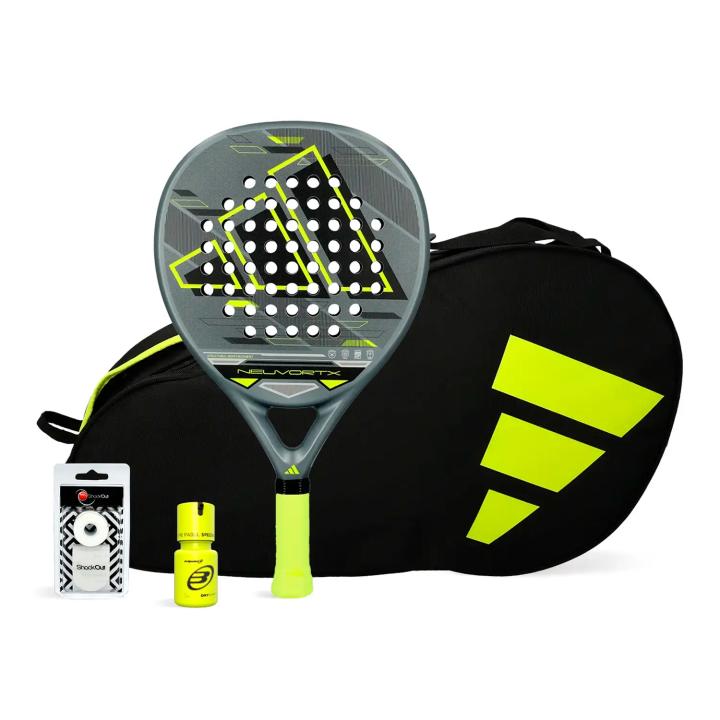 PACK ADIDAS NEUVORTX YELLOW PALETEROS