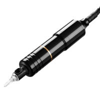 Solong Pluma De Tatuaje Profesional Con Motor Fuerte Y Enchufe DC Accesorios Para Tatuaje De Arte Permanente Cartridge De Agujas De Aluminio Negro - details 2