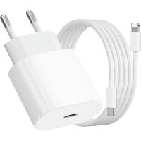 Cargador de iPhone de Carga, cargador iPhone 20 W con cable de iPhone de 1 m USB C Cargador con cable de iPhone de carga para iPhone 14/14 Plus/ 14 Pro/ 14 Pro MAX/ 13/12/ 11/ X pad - details 0