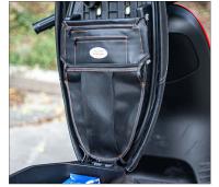 Bolsa De Ciclismo Para Motocicleta Almacenamiento En Asiento Material Antifouling Resistente a Rasguños Negro Para Vehículos Eléctricos Y Scooters - details 4