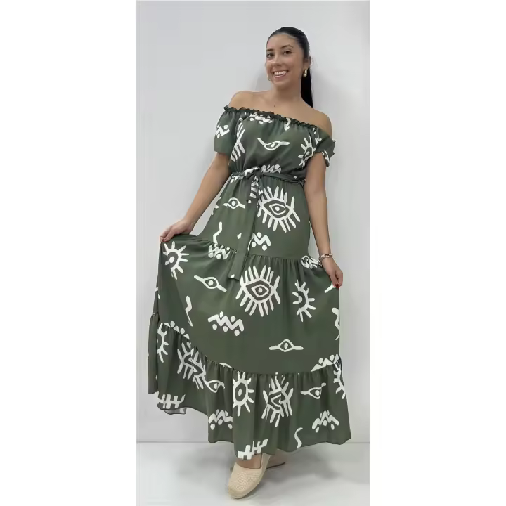 Vestido Cancun Kaky - 1