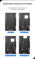 Plataforma De Reflambeo QIANLI Para Series iPhone X 11 12 13 14 Con Estación De Plantación De Cinc Y Stencil Herramienta Manual De Alta Calidad - details 19