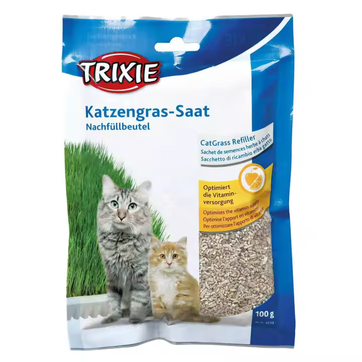 Bandeja bio hierba para gatos 100gr - 1