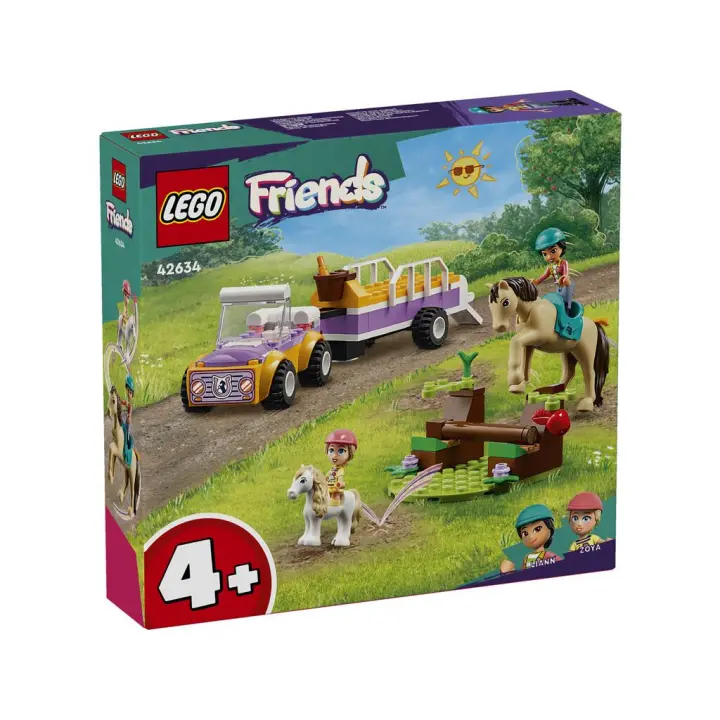 Lego Friends Remolque para Caballo y Poni 42634 Lego friends LEGO - 1