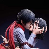 Figura De Acción De Anime Attack on Titan Eren Jaeger Y Mikasa Ackerman 22CM Estatua Modelo De Colección Para Escritorio Regalos Para Fans - details 2