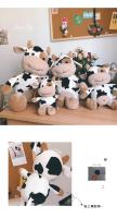 Muñeco De Peluche De Vaca Lindo Juguete De Algodón Para Regalo Para Novia Y Niños Suave Almohada De Peluche Animal Estuffed Patung Dolls - details 2