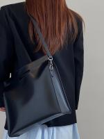 Bolso De Hombro Grande Para Mujeres Simple Y Elegante Bolso De Trabajo Y Estudio Bolso De Documentos Para Portátil Bolso De Moda De Cuero PU - details 8