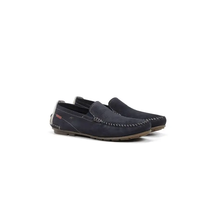 Fluchos F1173 Mocasines Planos Hombre Azul - 1