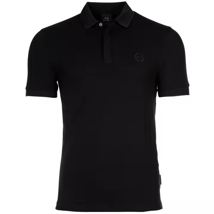 A|X ARMANI EXCHANGE Polo Hombre - Corte Slim, Color sólido, Algodón Stretch - 1