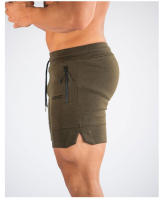 Pantalones Cortos De Running Para Hombre 2024 Con Bolsillo Cremallera Y Malla Deporte Fitness Gimnasio Verano Playa Talla Verdadera - details 11