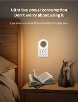 Lámpara De Pared LED Redonda Con Sensor De Atardecer a Medianoche Para Iluminación Nocturna Interior En Dormitorio Baño Cocina Escaleras Pasillo Conectividad EU/US - details 5