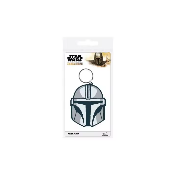 Llavero Casco Mandaloriano Star Wars - Goma - Armadura Tradicional - Clanes Guerreros - Mandalore - 1