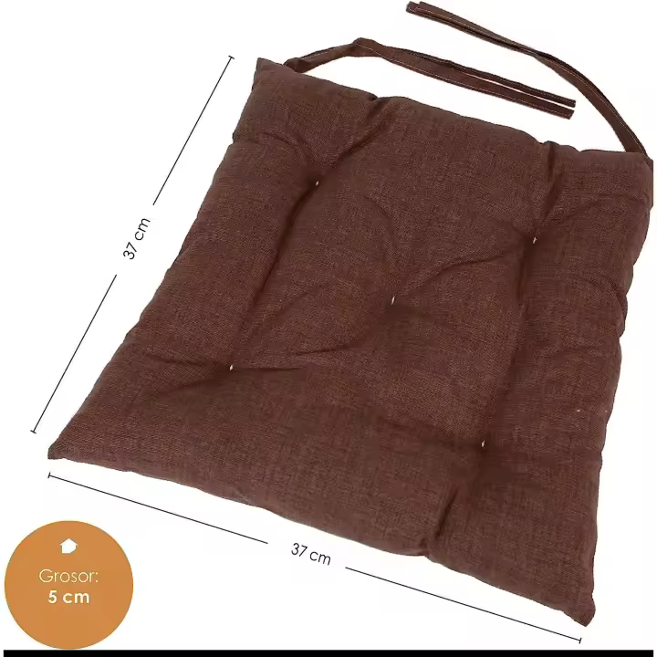 Colgado Algoton y Poliester Varios Colores Para Sillas de 40x40 cm Para Silla de Jardín, Cocina - 1