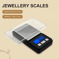 FODWET Escala Digital Mini De Precisión 0.01g Con Pantalla LCD Portátil Para Joyería Y Medicina Herbal Escala De Miligramos De Acero Inoxidable - details 4