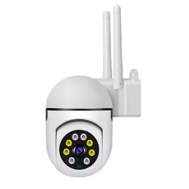 Cámara IP Wifi YCC365 plus Inteligente Con Zoom Digital 4X Y Detección De Humanos AI 1080P Cámara De Seguridad Vigilancia CCTV Blanco - 1