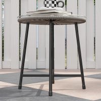 Conjunto de muebles de Jardín, muebles de salón de Balcón al Aire Libre, asientos 2, Juego de 3 piezas With 2 Sillas, Mesa Auxiliar, Weather-Resistant Jardín tumbonas de Jardín, Terraza Balcón - details 3