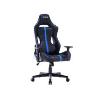 RACING BERGNER | Silla Gaming Magnum | Ergonómica, Reclinable, Altura Ajustable, Soporte Lumbar - Negro y azul | Hasta 120 Kg - details 3