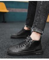 Botas De Cuero Para Hombre Alta Top Moda Algodón Zapatos De Tobillo Botines Casuales Negocios Exterior Zapatillas Nuevas Primavera/Otoño - details 10