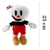Muñeco De Peluche Cuphead Estilo 13 Mugman El Calice Juguetes De Peluche Suaves Para Niños Regalo De Cumpleaños Y Navidad - details 0