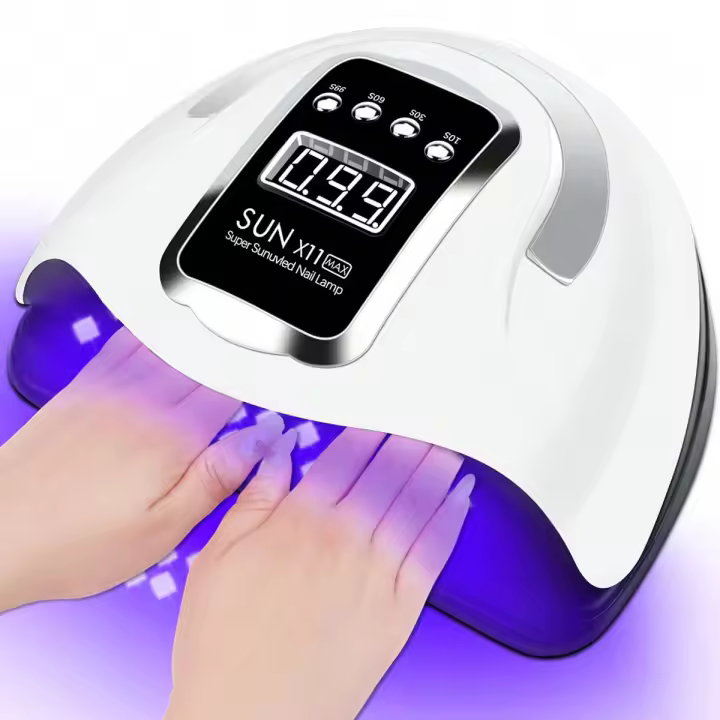 Secador De Uñas LED UV Profesional 280W Con Pantalla Táctil LCD Y 66 Bolas De Luz Tiempo De Secado Ajustable Para Manicura Y Gel De Pólo En Salón - 1