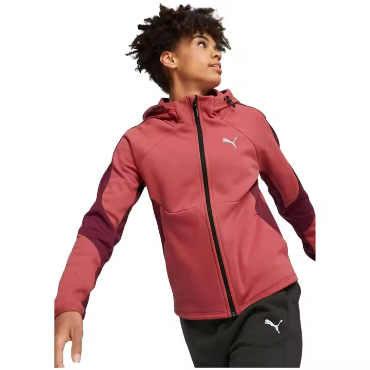 Chaqueta Puma Evostripe Winterized para unisex en color rojo - 1