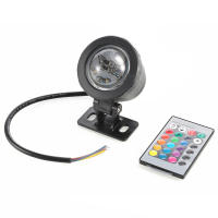 Luz De Inundación LED RGB 5/10W Impermeable Para Piscina Acuario Fuente Exterior Iluminación EU US Enchufe Spotlight Luz Submarina - details 4