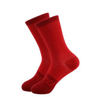 Calcetines De Deporte De Doble Color Y Patchwork Gruesos Y Suaves Para Fútbol Baloncesto Y Yoga Calcetines De Altura Media Para Hombres - details 3
