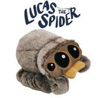 Juguete De Peluche Araña Negro Pequeño Lucas Simulado Cojín De Peluche Regalo Para Niños Decoración De Habitación De Juegos Anime - details 2