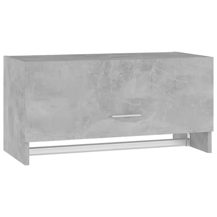 Armaro de Madera contrachapada gris Hormigón 70x32,5x35 cm - 1
