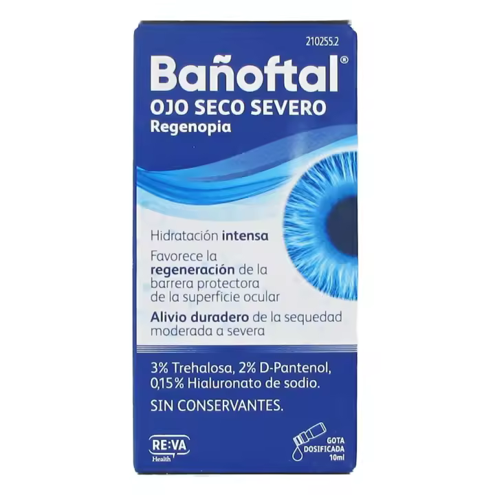 Reva Health Bañoftal Ojo Seco Severo 10ml - 1