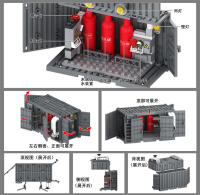 Bloques De Construcción Militar WW2 World War 2 Para Niños Soldados De La Policía SWAT Base De Cannon Arma De Juguetes Compatible Con Lego ABS Sin Batería - details 10