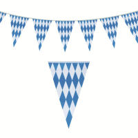 Bandeja De Bunting De Oktoberfest 10m Decoración De Bandera Checa Para Fiesta Temática Alemana Banner De Bienvenida Con Bandera Checa - details 1