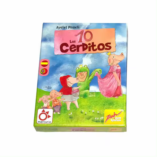 Los 10 Cerditos: Juego de Familiar para niños a partir de 6 años. (2 a 6 jugadores) - 1