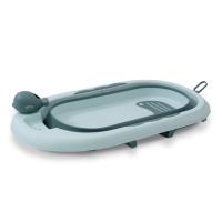 Bañera Plegable Antideslizante Interbaby - Ideal para Casa y Viajes - Divertida Taza en Forma de Ballena - Rosa/Azul/Verde - details 1