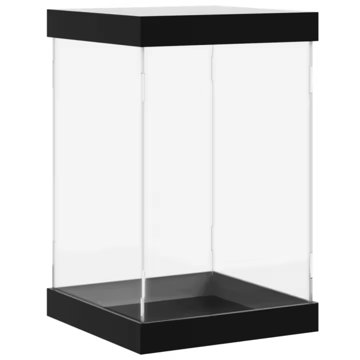 vidaXL Caja de Exposición Vitrina Expositora de Juguetes Acrílico Transparente Dimensiones 14 x 14 x 22 cm,  17 x 12 x 25 cm,  24 x 12 x 11 cm y mas - 1