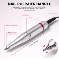 Máquina De Uñas Eléctrica De Alta Calidad Con Pantalla HD Y 45000 RPM Herramienta Profesional Para Manicura Y Pelacera De Metal - details 9