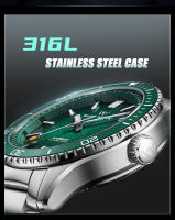 Reloj Automático De Buceo WM Para Hombre Reloj De Pulsera De Acero Inoxidable Resistente Al Agua Con Movimiento Miyota 8215 Reloj De Negocios Welly Merck - details 10