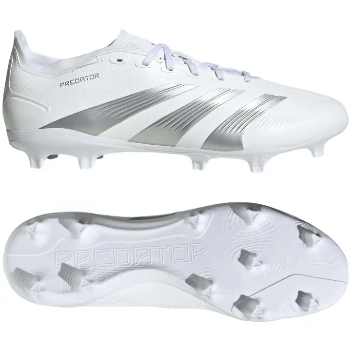 Botas de Futbol Adidas Predator League Fg para hombre en color blanco - 1