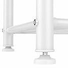 T-LoVendo Zapatero y Perchero de pie Entrada o Recibidor Metálico. Estantería. 18 Ganchos y 3 Estantes. 180x65x30cm - details 3