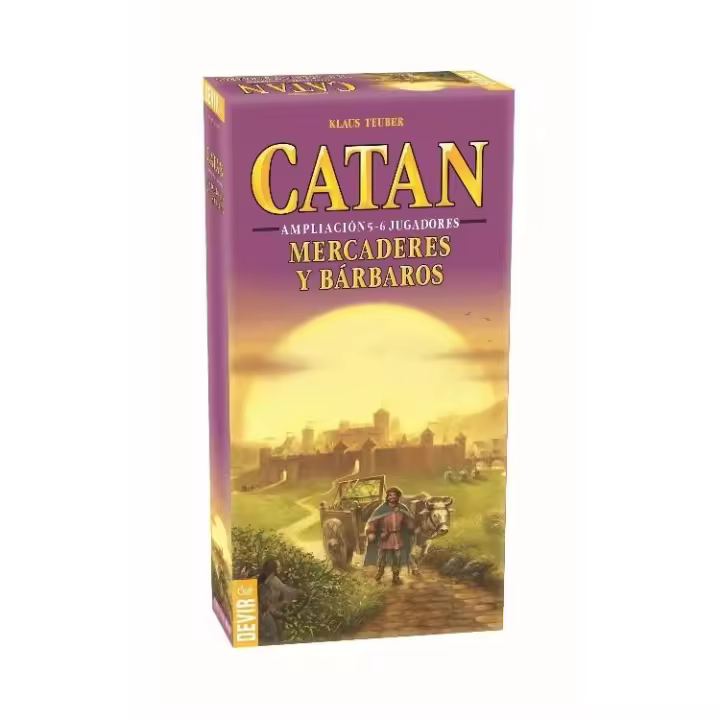 Catán: Mercaderes y Barbaros exp. 5 y 6 jugadores. Producto innovador y de gran calidad, diseñado para brindar una experiencia única. Perfecto para regalar o disfrutar personalmente. - 1