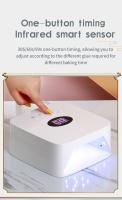 Lámpara De Uñas LED Recargable 54W Sin Cable Para Secado De Esmalte Gel Con Sensor Automático Machine De Secado De Uñas Wireless Tamaño 19*19*9cm Peso 820g - details 13