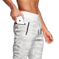 Pantalones Deportivos Casuales Para Hombres Algodón Fitness Entrenamiento Correr Pantalones Largos De Cintura Media Talla S a XXXL - details 28