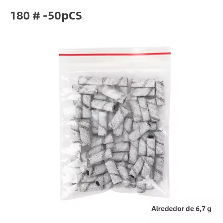 Nuevo Mini Mandril De Acero Inoxidable Para Manicura 3.1mm Anillo De Arena Mecánico Accesorio De Pulido Para Uñas Con Eje De 3/32" Herramienta De Pulido De Uñas Eléctricas - 1