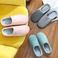 Zapatillas De Peluche Para Hombres Invierno Calor No Eslipes Comodidad Plush Para Interior Y Dormitorio Parejas - details 3