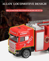 Camión De Bomberos De Aleación 1/64 Vehículo De Rescate Simulación Con Escalera De Incendio Modelo De Ingeniería Para Niños Regalo De Navidad - details 4