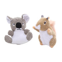 Juguete De Mascota Interactivo Para Perros Peluche De Ardilla Y Koala Suave De Algodón Para Mordedor Y Entrenamiento Vocalizable Tamaño Grande - details 6