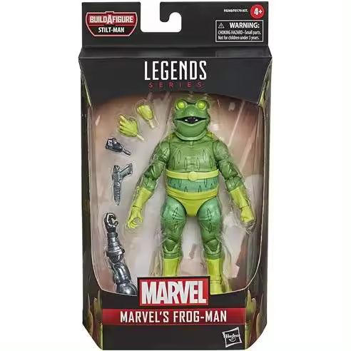 Hasbro Figura de Frog-Man Marvel Legends Series - Alta Calidad y Detalles Realistas - 15 Cm - 1